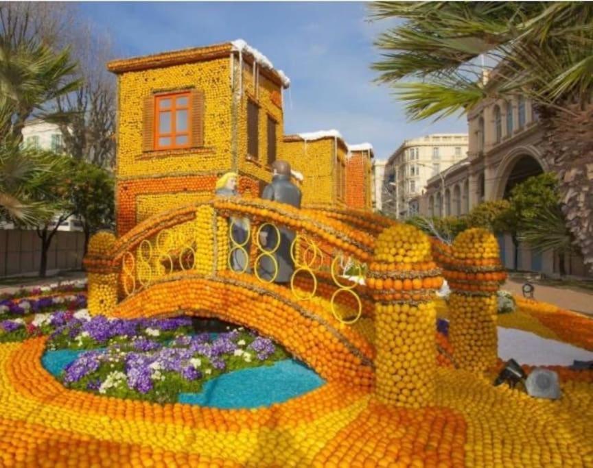 Magnifique T2 Proche Mer Et Ville Refait A Neuf Avec Terrasse Menton Kültér fotó